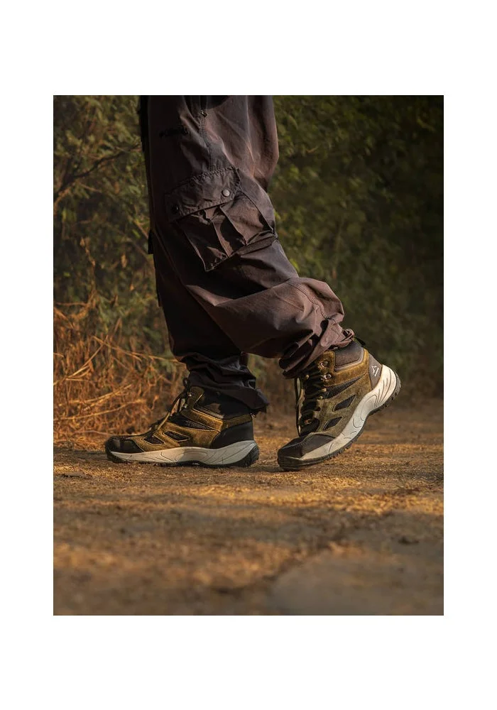 Bacca Bucci Forest Green Stompster Adventure Boots for Men | Best Price UAE